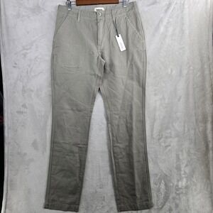 Taylor Stitch The Morse Pant Sagebrush Size 32 Men's Casual Pants linen
